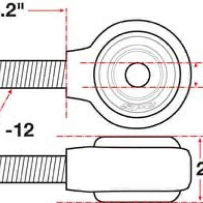 SPC Performance XAXIS Rod End Ball Joint