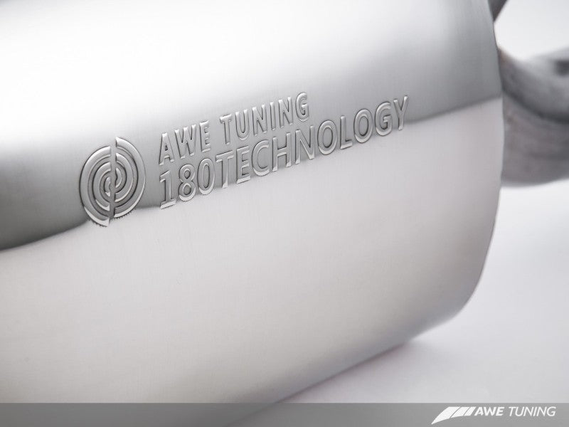 AWE Tuning Audi C7 A6 3.0T Touring Edition Exhaust - Dual Outlet Diamond Black Tips AWE Tuning Audi C7 A6 3.0T Touring Edition Exhaust - Dual Outlet Diamond Black Tips