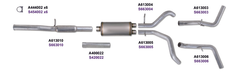 Diamond Eye KIT 3in CB DUAL GAS AL CHEVY/GM 4.3L 5.3L 1500 Diamond Eye KIT 3in CB DUAL GAS AL CHEVY/GM 4.3L 5.3L 1500