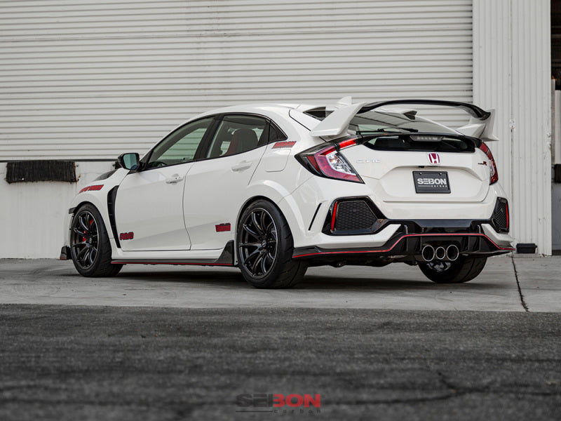 Seibon 2017 Honda Civic Type-R OE Carbon Fiber Rear Center Spoiler Seibon 2017 Honda Civic Type-R OE Carbon Fiber Rear Center Spoiler