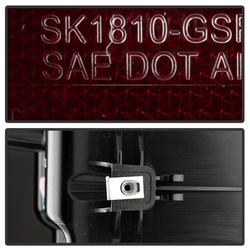 Spyder GMC Sierra 19-20 Incandescent Bulb Model Only LED Tail Lights-Black Smoke ALT-YD-GS19-LED-BSM Spyder GMC Sierra 19-20 Incandescent Bulb Model Only LED Tail Lights-Black Smoke ALT-YD-GS19-LED-BSM