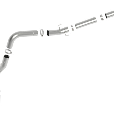 aFe Large-Bore HD 5in 409SS DPF-Back Exhaust System w/Black Tip 19-20 Ram Diesel Trucks L6-6.7L (td)
