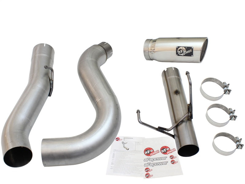 aFe MACHForce XP Exhaust Large Bore 5in DPF-Back SS 13-15 Dodge Trucks L6-6.7L (td) *Polish Tip aFe MACHForce XP Exhaust Large Bore 5in DPF-Back SS 13-15 Dodge Trucks L6-6.7L (td) *Polish Tip