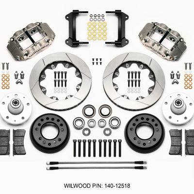 Wilwood Forged Superlite 4R ST BB Front Kit Road Race 82-92 Camaro//Firebird