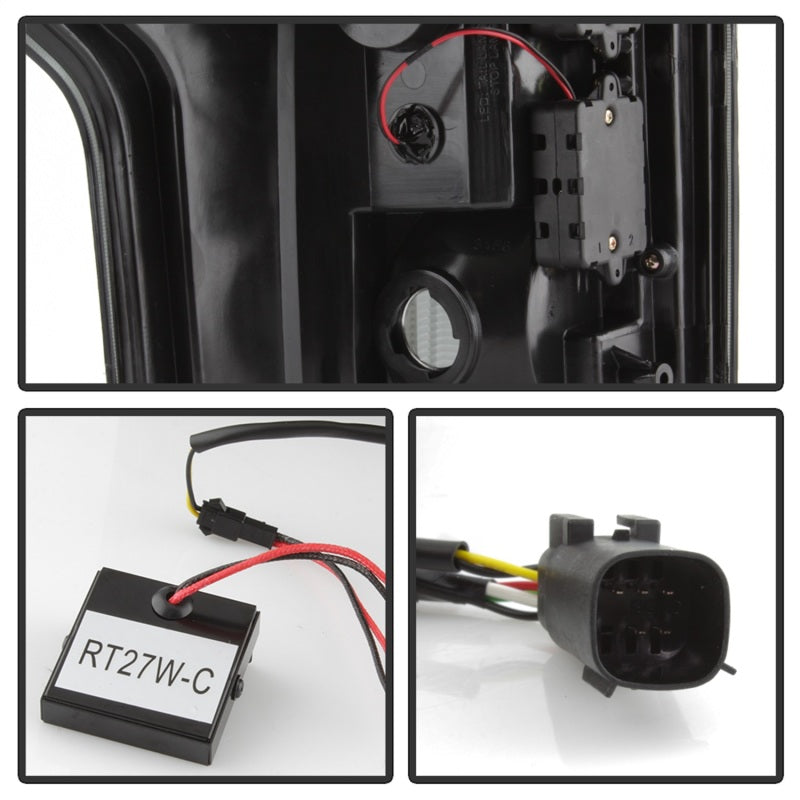 Spyder 18-19 Ford F-150 (w/o Blind Spot Sensor) LED Tail Lights - Blk Smk (ALT-YD-FF15018-LED-BSM) Spyder 18-19 Ford F-150 (w/o Blind Spot Sensor) LED Tail Lights - Blk Smk (ALT-YD-FF15018-LED-BSM)