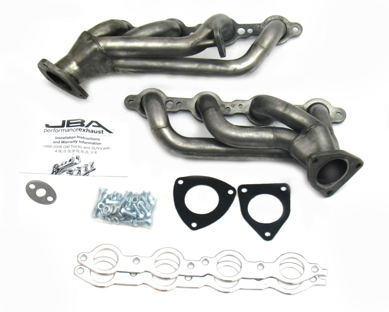 JBA 99-02 GM Truck 6.0L LS w/o A.I.R. w/EGR 1-5/8in Primary Raw 409SS Cat4Ward Header JBA 99-02 GM Truck 6.0L LS w/o A.I.R. w/EGR 1-5/8in Primary Raw 409SS Cat4Ward Header