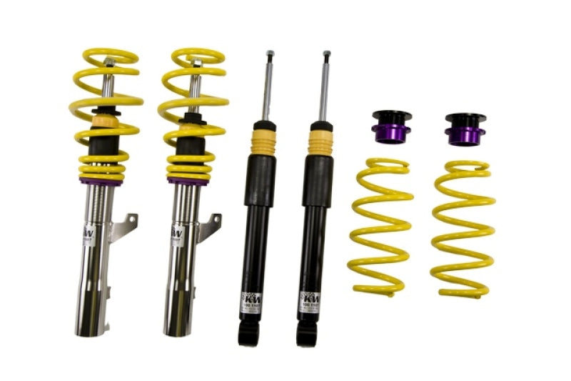 KW Coilover Kit V1 Audi A3 Quattro (8P) all engines w/o electronic dampening control KW Coilover Kit V1 Audi A3 Quattro (8P) all engines w/o electronic dampening control