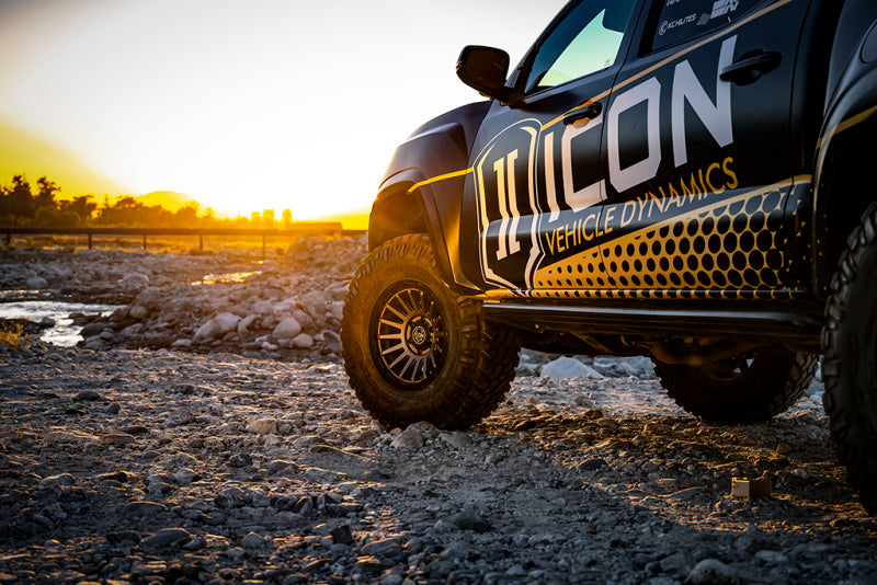 ICON Recon Pro 17x8.5 8 x 6.5 13mm Offset 5.25in BS Charcoal Wheel ICON Recon Pro 17x8.5 8 x 6.5 13mm Offset 5.25in BS Charcoal Wheel