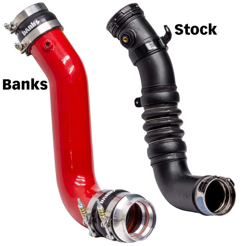 Banks Power 17-19 Chevy/GMC 2500HD/3500HD Diesel 6.6L Boost Tube Upgrade Kit - Red Banks Power 17-19 Chevy/GMC 2500HD/3500HD Diesel 6.6L Boost Tube Upgrade Kit - Red