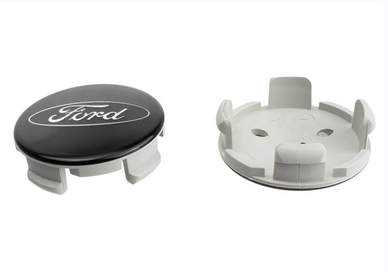Ford Racing Car Black and Chrome Wheel Cap Ford Racing Car Black and Chrome Wheel Cap