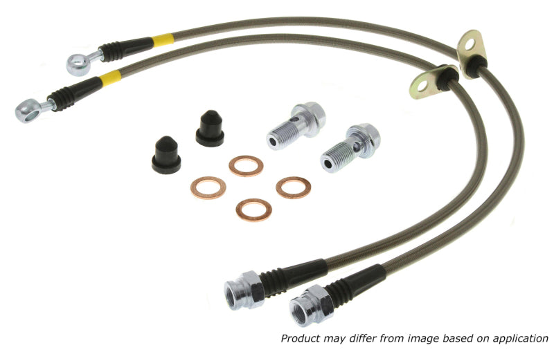 StopTech 09 Audi A4 Sedan / 08-10 A5-S5 Rear Stainless Steel Brake Line Kit StopTech 09 Audi A4 Sedan / 08-10 A5-S5 Rear Stainless Steel Brake Line Kit