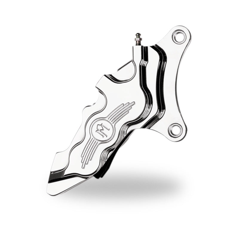 Performance Machine Caliper 112x6B Right - For 11.5in Disc - Chrome Performance Machine Caliper 112x6B Right - For 11.5in Disc - Chrome