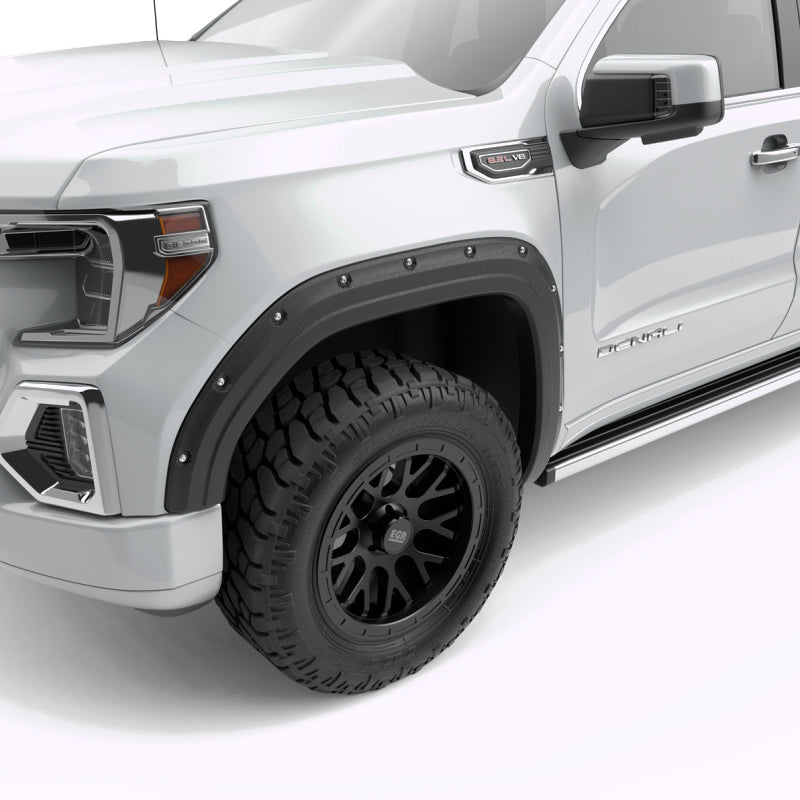 EGR 19-22 Gmc Sierra 1500 Baseline Bolt Style Fender Flares Set Of 4 EGR 19-22 Gmc Sierra 1500 Baseline Bolt Style Fender Flares Set Of 4