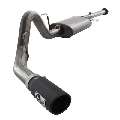 aFe MACHForce XP SS Exhaust 3in Cat-Back w/4.5in Black Tip 11-14 Ford F150 Ecoboost V6 3.5Ltt
