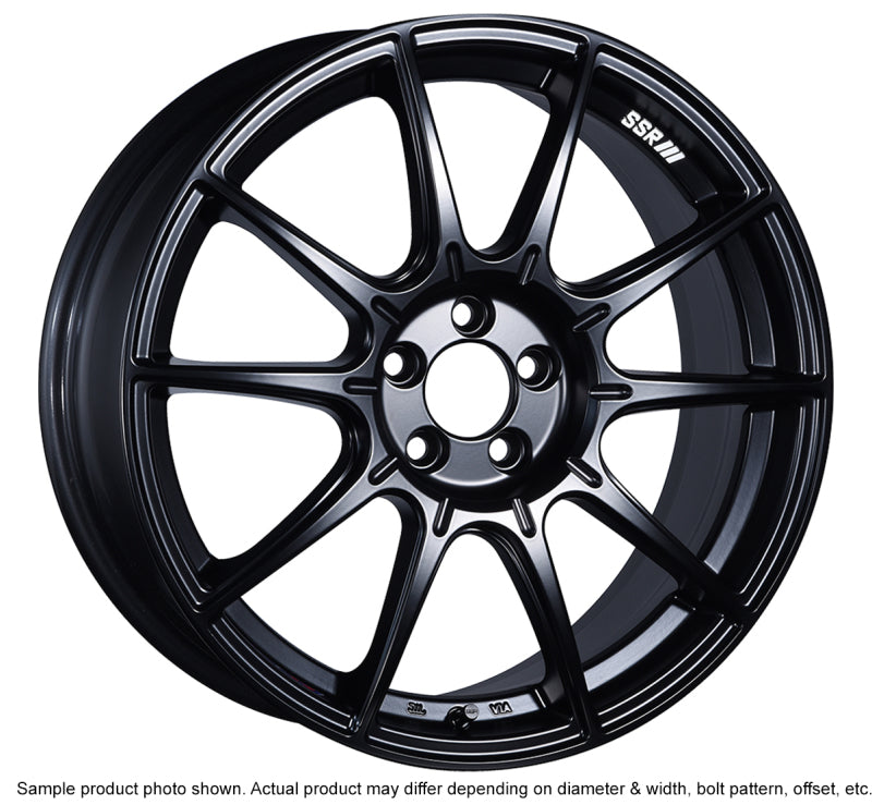 SSR GTX01 18x7.5 5x114.3 53mm Offset Flat Black Wheel SSR GTX01 18x7.5 5x114.3 53mm Offset Flat Black Wheel