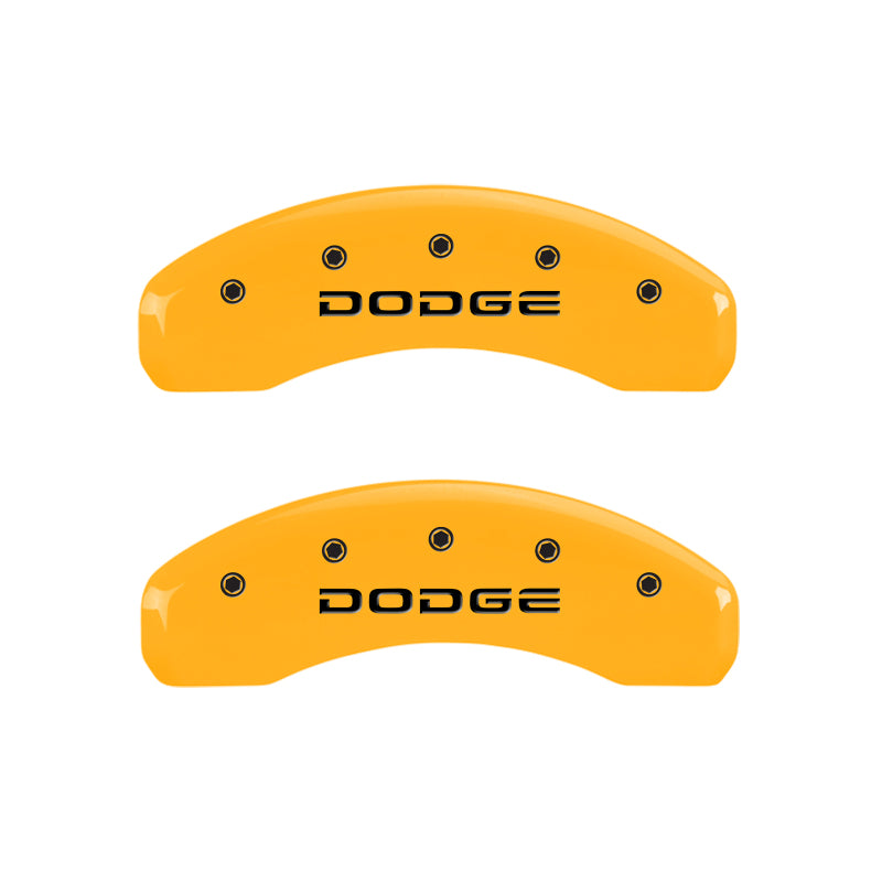 MGP 4 Caliper Covers Engraved F & R Broken D/Dodge Yellow Finish Black Char 2006 Dodge Durango MGP 4 Caliper Covers Engraved F & R Broken D/Dodge Yellow Finish Black Char 2006 Dodge Durango