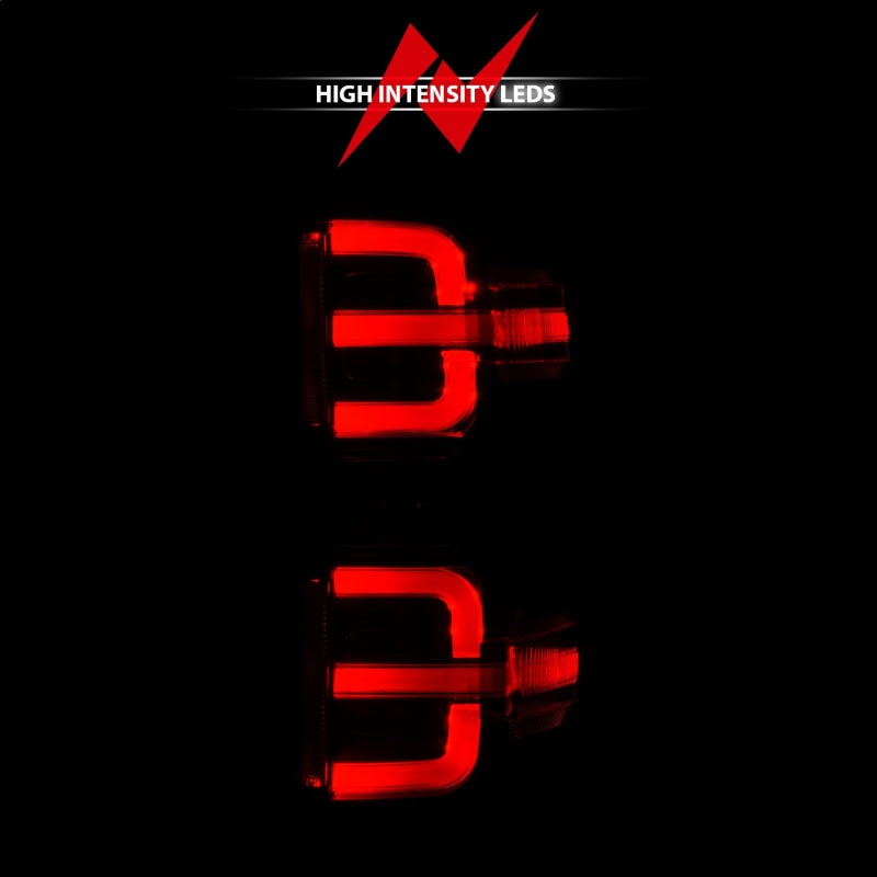 ANZO 15-19 Chevy Silverado 2500HD/3500HD (Halgn Only) LED Tail Lights w/Black Light Bar & Clear Lens ANZO 15-19 Chevy Silverado 2500HD/3500HD (Halgn Only) LED Tail Lights w/Black Light Bar & Clear Lens