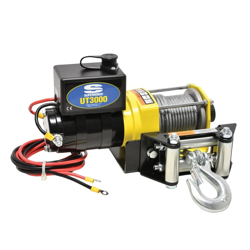 Superwinch 3000 LBS 12V DC 3/16in x 40ft Steel Rope UT3000 Winch Superwinch 3000 LBS 12V DC 3/16in x 40ft Steel Rope UT3000 Winch