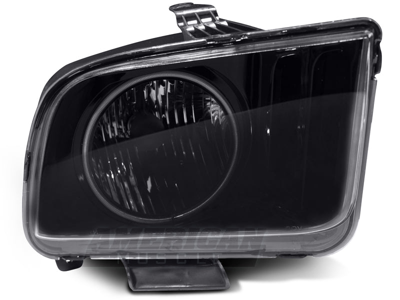 Raxiom 05-09 Ford Mustang GT V6 Axial Series CCFL Halo Projector Headlight- Blk Housing (Smkd Lens) Raxiom 05-09 Ford Mustang GT V6 Axial Series CCFL Halo Projector Headlight- Blk Housing (Smkd Lens)