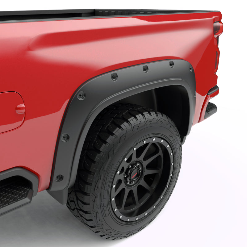 EGR 20-23 Chevrolet Silverado 2500Hd Traditional BoltOn Look Fender Flares w/Black-Out Bolt Kit Set EGR 20-23 Chevrolet Silverado 2500Hd Traditional BoltOn Look Fender Flares w/Black-Out Bolt Kit Set