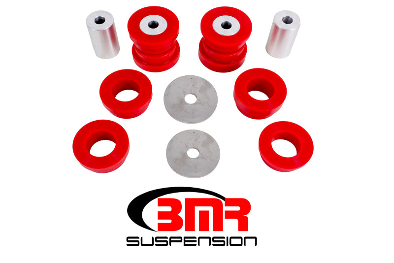 BMR 15-17 S550 Mustang Rear Cradle Bushing Kit (Polyurethane) - Red BMR 15-17 S550 Mustang Rear Cradle Bushing Kit (Polyurethane) - Red