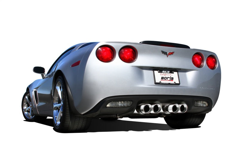 Borla 09-12 Chevy Corvette C6 Coupe/Convertible 6.2L 8cyl Aggressive ATAK Exhaust Borla 09-12 Chevy Corvette C6 Coupe/Convertible 6.2L 8cyl Aggressive ATAK Exhaust