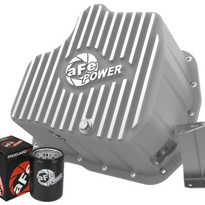 aFe Street Series Deep Engine Oil Pan 11-16 GM Duramax V8-6.6L (td)