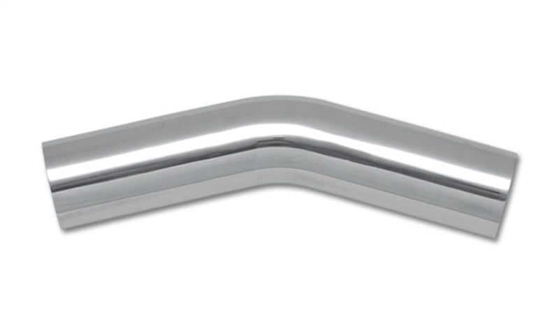 Vibrant 4in O.D. Universal Aluminum Tubing (30 degree Bend) - Polished Vibrant 4in O.D. Universal Aluminum Tubing (30 degree Bend) - Polished