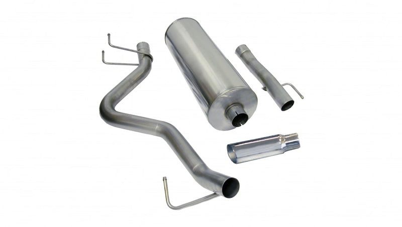 Corsa 2006-2007 -07 Dodge Ram Quad Cab/Short Bed 1500 4.7L V8 Polished Sport Cat-Back Exhaust Corsa 2006-2007 -07 Dodge Ram Quad Cab/Short Bed 1500 4.7L V8 Polished Sport Cat-Back Exhaust