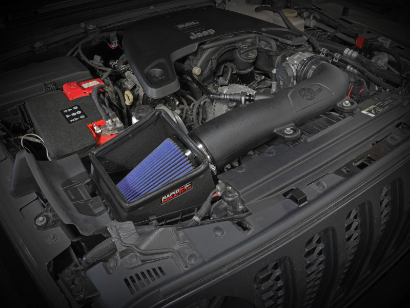 aFe Rapid Induction Pro 5R Cold Air Intake System 18-21 Jeep Wrangler(JL)/Gladiator(JT) 3.6L aFe Rapid Induction Pro 5R Cold Air Intake System 18-21 Jeep Wrangler(JL)/Gladiator(JT) 3.6L