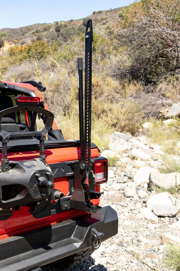 Rampage 2007-2019 Jeep Wrangler(JL) Offroad Jack Mount - Black Rampage 2007-2019 Jeep Wrangler(JL) Offroad Jack Mount - Black
