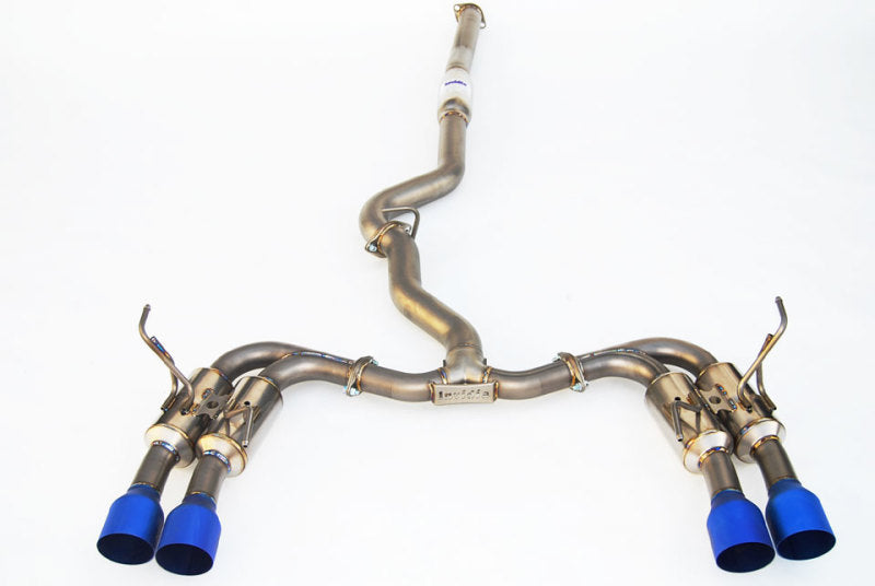 Invidia 2015+ WRX/STi Gemini 80mm Full Titanium Quad 101mm Tip Cat-Back Exhaust Invidia 2015+ WRX/STi Gemini 80mm Full Titanium Quad 101mm Tip Cat-Back Exhaust