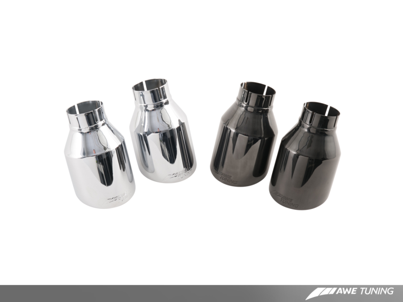 AWE Tuning BMW F3X 335i/435i Touring Edition Axle-Back Exhaust - Chrome Silver Tips (90mm) AWE Tuning BMW F3X 335i/435i Touring Edition Axle-Back Exhaust - Chrome Silver Tips (90mm)