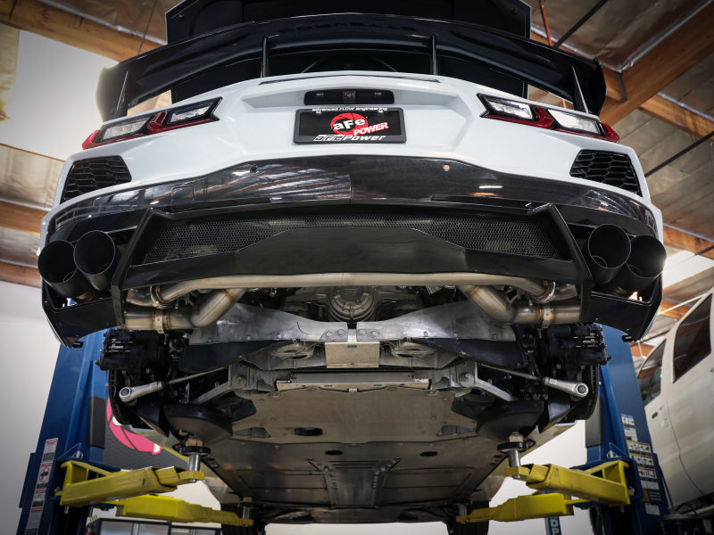 AFe MACH Force-Xp 304 Stainless Steel Cat-Back Exhaust Carbon 2020 Chevrolet Corvette C8 AFe MACH Force-Xp 304 Stainless Steel Cat-Back Exhaust Carbon 2020 Chevrolet Corvette C8
