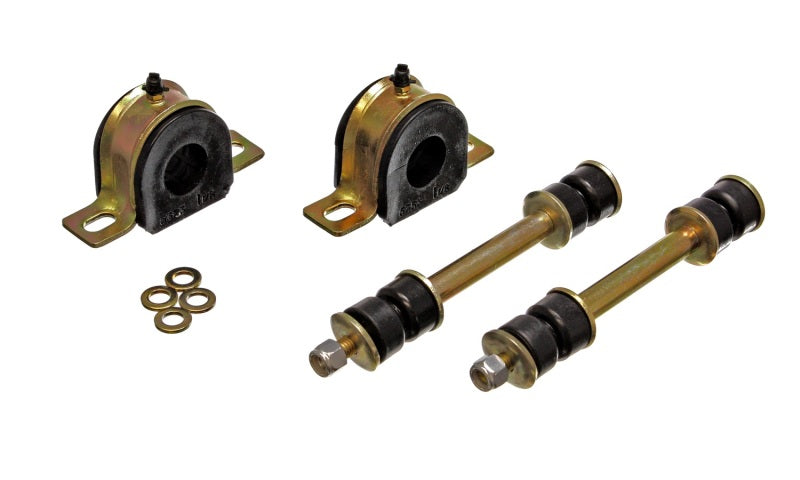 Energy Suspension Gm 1-1/8in Greaseable S/B Set - Black Energy Suspension Gm 1-1/8in Greaseable S/B Set - Black