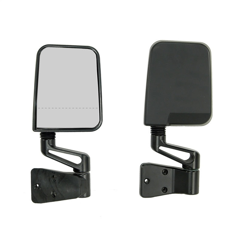 Rugged Ridge 87-02 Jeep Wrangler YJ/TJ Black Dual Focus Door Mirror Kit Rugged Ridge 87-02 Jeep Wrangler YJ/TJ Black Dual Focus Door Mirror Kit
