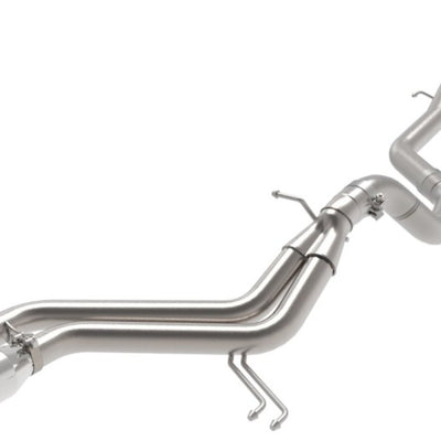 aFe Takeda 2-1/2in to 3in SS-304 Cat-Back Exhaust w/ Polished Tips 13-17 Hyundai Veloster L4-1.6L