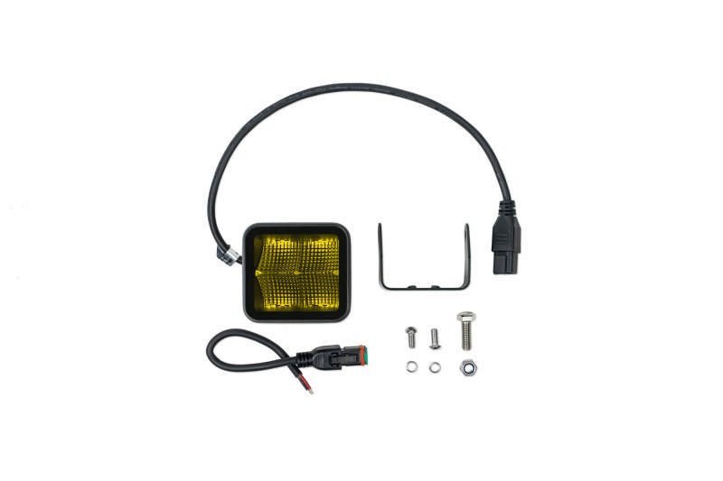 DV8 Offroad 3in Elite Series LED Amber Pod Light DV8 Offroad 3in Elite Series LED Amber Pod Light