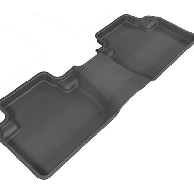 3D MAXpider 2007-2019 Mitsubishi Outlander Kagu 2nd Row Floormats - Black
