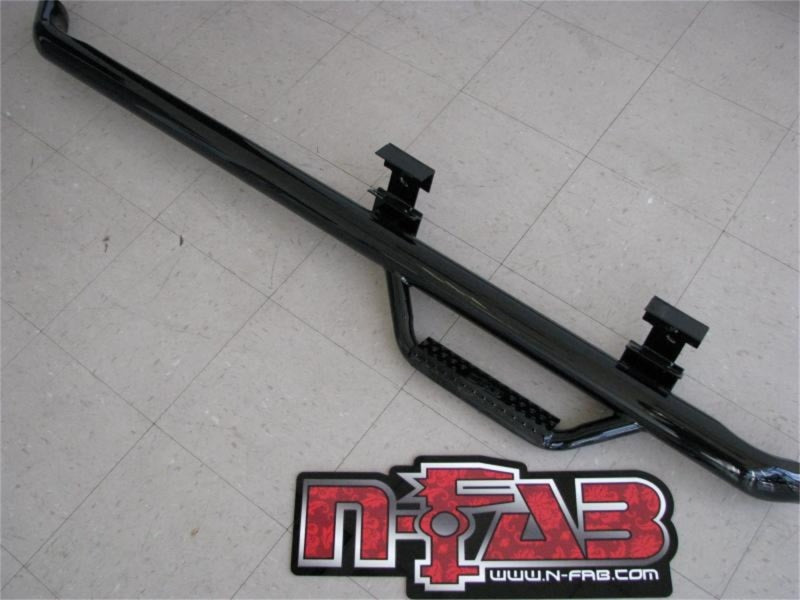 N-Fab Nerf Step 15-18 Ford F-150 Regular Cab 6.5ft Std Bed SRW - Tex. Black - Cab Length - 3in N-Fab Nerf Step 15-18 Ford F-150 Regular Cab 6.5ft Std Bed SRW - Tex. Black - Cab Length - 3in