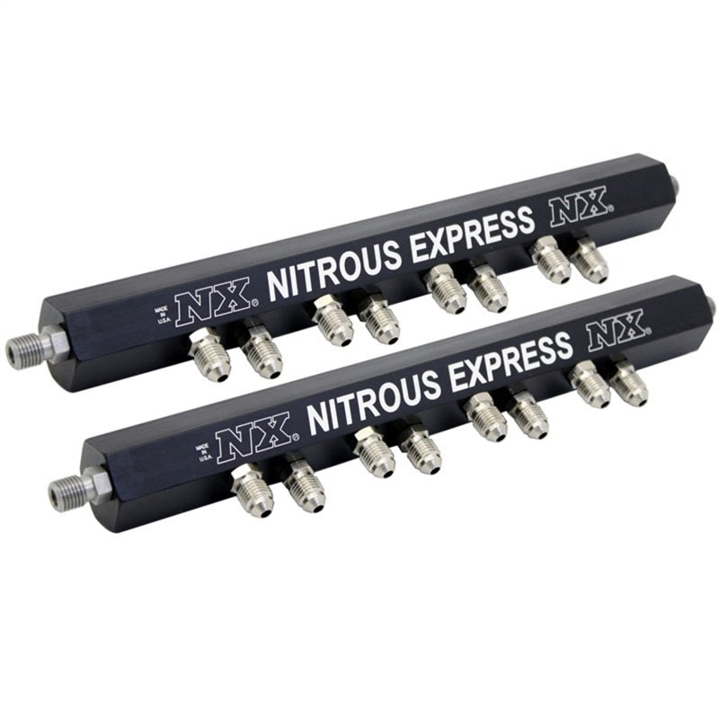Nitrous Express Distribution Rail Kit (Single Hole Rails) Nitrous Express Distribution Rail Kit (Single Hole Rails)