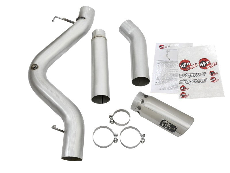 aFe Atlas Exhaust 5in DPF-Back Aluminized Steel w/ Polished Tips 16-17 GM Diesel Truck V8-6.6L (td) aFe Atlas Exhaust 5in DPF-Back Aluminized Steel w/ Polished Tips 16-17 GM Diesel Truck V8-6.6L (td)