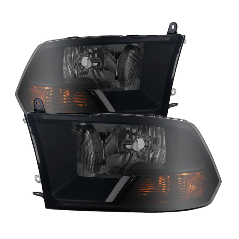 Xtune Dodge Ram 1500 09-12 ( Non Quad Headlights ) Crystal Headlights Black Smoked HD-JH-DR09-AM-BSM Xtune Dodge Ram 1500 09-12 ( Non Quad Headlights ) Crystal Headlights Black Smoked HD-JH-DR09-AM-BSM