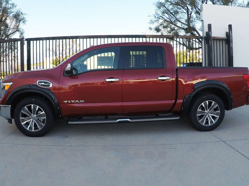 EGR 2017 Nissan Titan Bolt-On Look Fender Flares - Set EGR 2017 Nissan Titan Bolt-On Look Fender Flares - Set