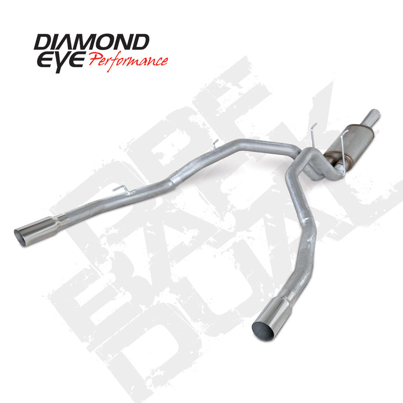 Diamond Eye KIT 3in DPF-BACK DUAL AL: DODGE 1500 2014 DIESEL Diamond Eye KIT 3in DPF-BACK DUAL AL: DODGE 1500 2014 DIESEL