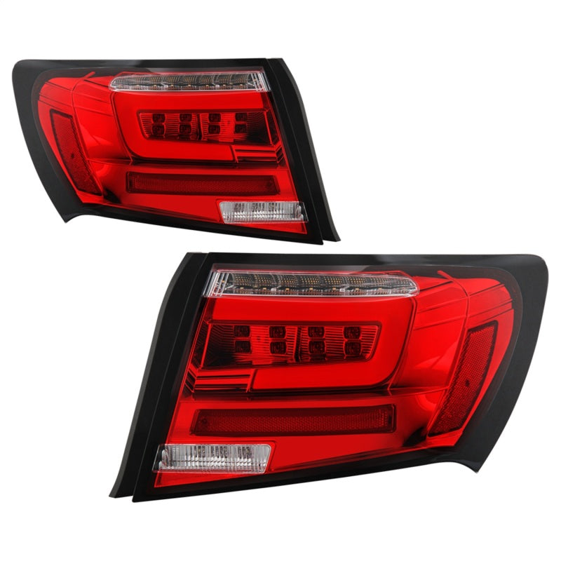 Spyder 08-11 Subaru Impreza WRX 4DR LED Tail Lights - Red Clear ALT-YD-SI084D-LED-RC Spyder 08-11 Subaru Impreza WRX 4DR LED Tail Lights - Red Clear ALT-YD-SI084D-LED-RC
