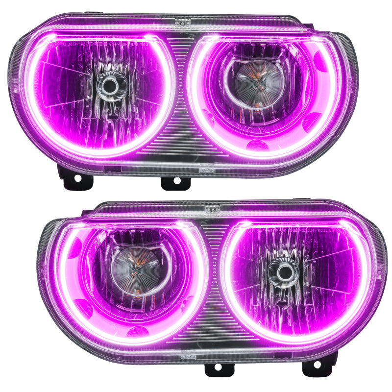 Oracle 08-14 Dodge Challenger SMD HL (Non-HID) - ColorSHIFT w/ BC1 Controller SEE WARRANTY Oracle 08-14 Dodge Challenger SMD HL (Non-HID) - ColorSHIFT w/ BC1 Controller SEE WARRANTY