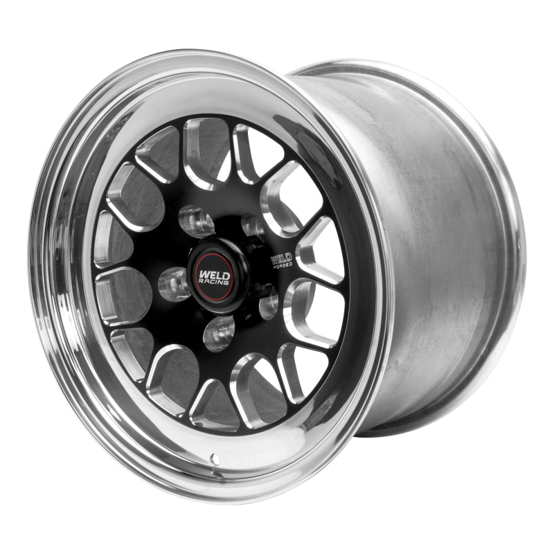 Weld S77 15x4 / 5x4.75 BP / 2.5in. BS Black Wheel (Low Pad) - Non-Beadlock Weld S77 15x4 / 5x4.75 BP / 2.5in. BS Black Wheel (Low Pad) - Non-Beadlock