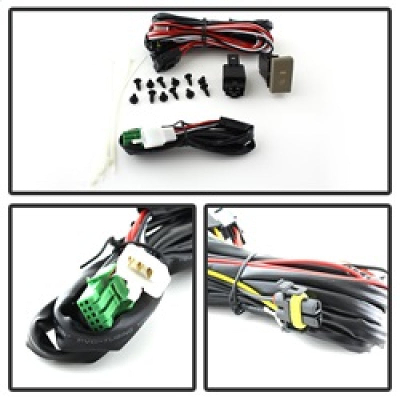 Spyder Hyundai Elantra 2014+ OEM Style Fog Lights W/Switch Clear FL-HYE2014-C Spyder Hyundai Elantra 2014+ OEM Style Fog Lights W/Switch Clear FL-HYE2014-C