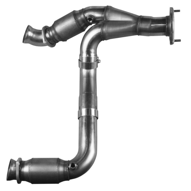 Kooks 07-08 GM 1500 3in x OEM Out GREEN Cat SS Y Pipe Kooks HDR Req Kooks 07-08 GM 1500 3in x OEM Out GREEN Cat SS Y Pipe Kooks HDR Req
